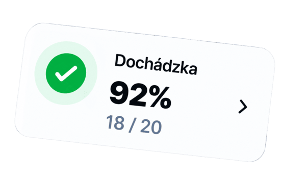 Dochádzka